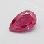1.24 Ct. Fancy Vivid Pink Pear Lab Grown Diamond