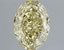 3.06 Ct. Fancy Yellow Oval Lab Grown Diamond