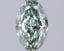 1.09 Ct. Fancy Intense  Green Oval Lab Grown Diamond