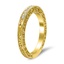 The Silvana Ring, smalltop view on a hand