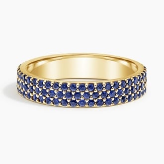 Ballad Multi Row Sapphire Ring - Brilliant Earth