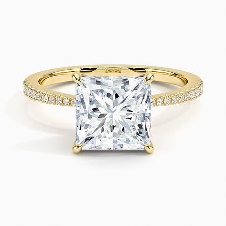 Petite Tapered Diamond Ring