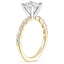 18K Yellow Gold Dominique Diamond Ring (1/3 ct. tw.), smallside view