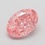 1.06 Ct. Fancy Pink Oval Lab Grown Diamond