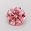2.66 Ct. Fancy Vivid  Pink Round Lab Grown Diamond