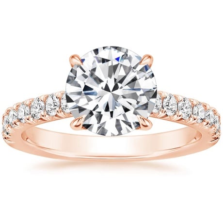 14K Rose Gold Sienna Diamond Bridal Set (7/8 ct. tw.)