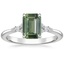 18K White Gold Nadia Diamond Ring, smalltop view
