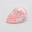 1.22 Ct. Fancy Vivid Pink Pear Lab Grown Diamond