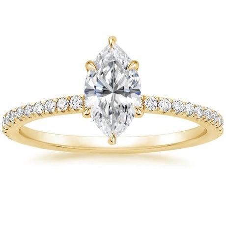 18K Yellow Gold Luxe Viviana Diamond Bridal Set (1/2 ct. tw.)