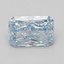1.52 Ct. Fancy Intense Blue Radiant Lab Grown Diamond