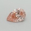 0.36 Ct. Fancy Vivid Pink Pear Lab Grown Diamond