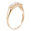 The Campbell Ring, smalltop view on a hand
