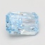 1.51 Ct. Fancy Vivid Blue Radiant Lab Grown Diamond