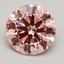 2.07 Ct. Fancy Intense Pink Round Lab Grown Diamond