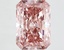 1.55 Ct. Fancy Vivid Pink Radiant Lab Grown Diamond