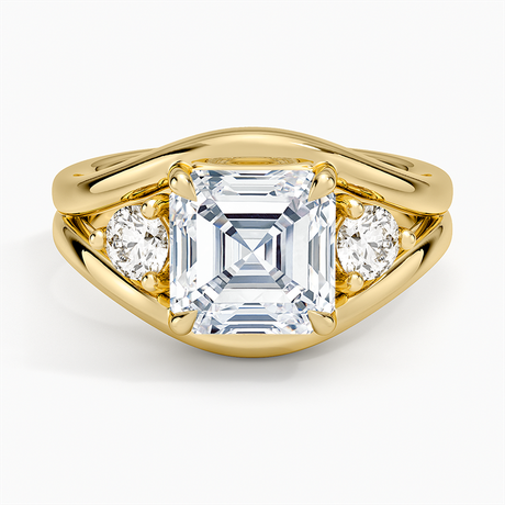 Frame Three Stone Diamond Ring (1/3 ct. tw.)