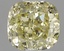 0.59 Ct. Fancy Yellow Cushion Diamond