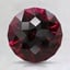 9.5x9.4mm Unheated Red Modified Round Garnet