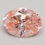 2.00 Ct. Fancy Pink Oval Lab Grown Diamond