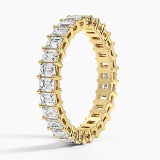 Emerald Eternity Lab Diamond Ring (2 ct. tw.)