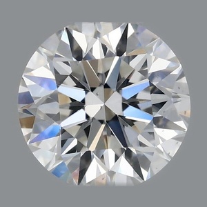 Round diamond — real photo
