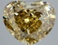 9.01 Ct. Fancy Intense Greyish Yellow Heart Lab Grown Diamond