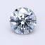 1.03 Ct. Fancy Intense Blue Round Lab Grown Diamond