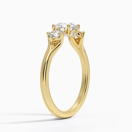 Luxe Floating Three Stone Diamond Ring (1/3 ct. tw.)