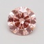 1.81 Ct. Fancy Intense Pink Round Lab Grown Diamond