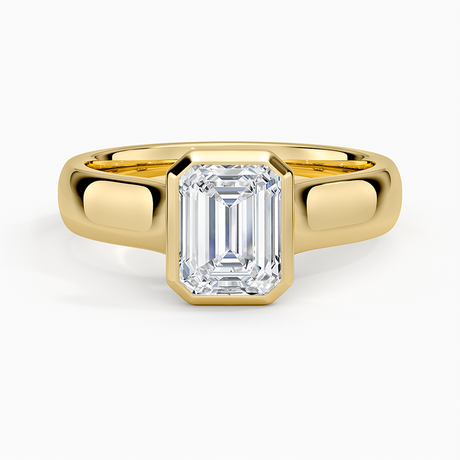 Luna 4mm Bezel Ring