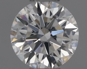 Round diamond — real photo