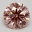 2.30 Ct. Fancy Intense Pink Round Lab Grown Diamond