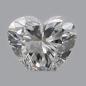Heart diamond — real photo