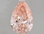1.00 Ct. Fancy Vivid Pink Pear Lab Grown Diamond