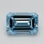 1.69 Ct. Fancy Intense Blue Emerald Lab Grown Diamond
