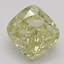 2.03 Ct. Fancy Light Brownish Greenish Yellow Cushion Diamond
