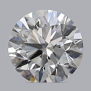 Round diamond — real photo