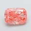 2.15 Ct. Fancy Vivid Pink Cushion Lab Grown Diamond