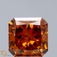 3.12 Ct. Fancy Orange Radiant Lab Grown Diamond