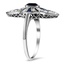 The Passion Ring, smalltop view on a hand
