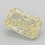 1.25 Ct. Fancy Intense Yellow Radiant Lab Grown Diamond