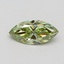 1.00 Ct. Fancy Intense Green Marquise Lab Grown Diamond