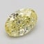 2.00 Ct. Fancy Intense Yellow Oval Diamond