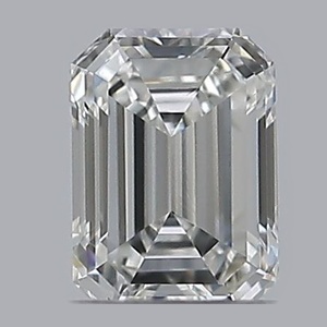 Emerald diamond — real photo