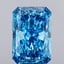 9.03 Ct. Fancy Vivid Blue Radiant Lab Grown Diamond