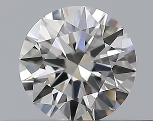 Round diamond — real photo