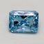 2.04 Ct. Fancy Intense Blue Radiant Lab Grown Diamond