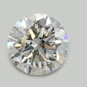 Round diamond — real photo