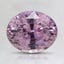8.1x6.7mm Unheated Pink Oval Sapphire