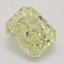 1.02 Ct. Fancy Light Yellow Radiant Diamond